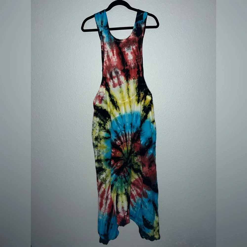 COLINE Tie-Dye Colorful Jumper Size L/XL. - Picture 10 of 13